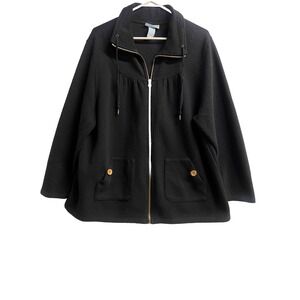 Liz & Me - Sport Women's Jacket Black SZ 1X 18/20W